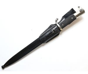 Wehrmacht 'long' Parade Bayonet + Frog (G.Spitzer)