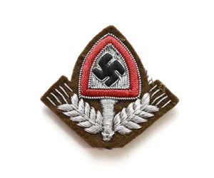 RAD Officer's Bullion Cap Badge