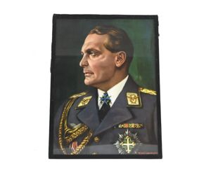 Framed Hermann Göring Print (26x20)
