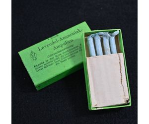 German Medical 'Lavendel-Ammoniak' Ampullen