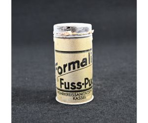 Formalin Fuss-puder Wehrkreissanitätspark Kassel