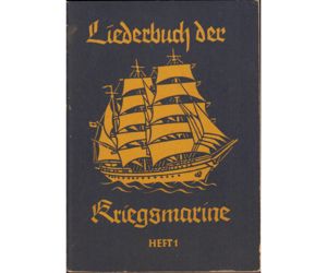 Mint Liederbuch der Kriegsmarine Heft 1