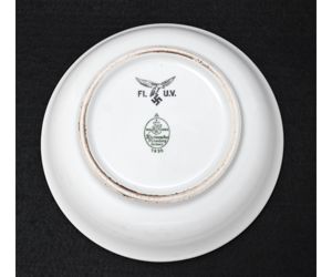 Luftwaffe Porcelain Side Dish Plate (Hutschenreuther, 1938)
