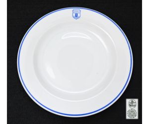 Dr. Köhler's Sanatorium Porcelain DAF Breakfast Plate (Hutschenreuther, 1939)