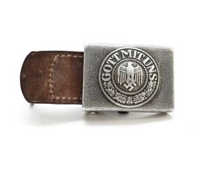 Wehrmacht Belt Buckle with Tab