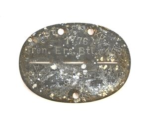 St.Kp. Gren.Ers.Btl.463 Erkennungsmarke