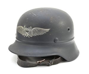 M40 Beaded Luftschutz Helmet (Q66)