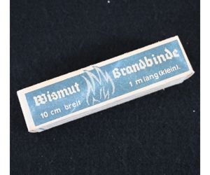 Medical 'Wismut-Brandbinde'