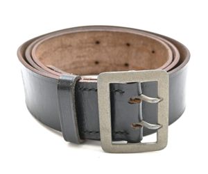 Black Leather Officer's Belt (RBNr.)