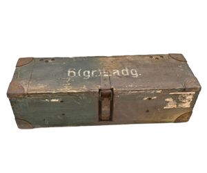 Wooden Camouflaged '6(gr.)Ladg. Transport Box