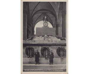 'Mahnmal in der Feldherrnhalle' Postcard 1934