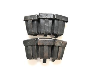 Matching K98 Ammo Pouches (Klattau 1944)