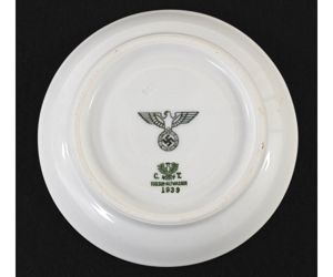 Wehrmacht Porcelain Saucer (C.Tielsch, 1939)