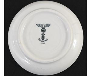 Wehrmacht Porcelain Saucer (Schönwald, 1940)