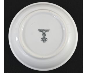 Wehrmacht Porcelain Side Dish Plate (Bauscher, 1942)