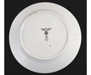 Wehrmacht Porcelain Diner Plate (1940)