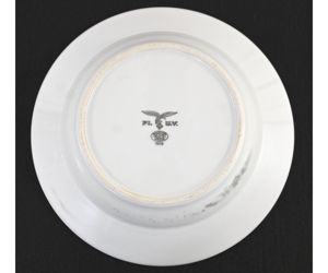 Luftwaffe Porcelain Soup Plate (B.Weiden, 1939)