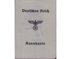 Deutsche Kennkarte 1940