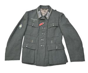 Gabardine! Gebirgsjäger M43 Feldbluse (R.B.Nr.)