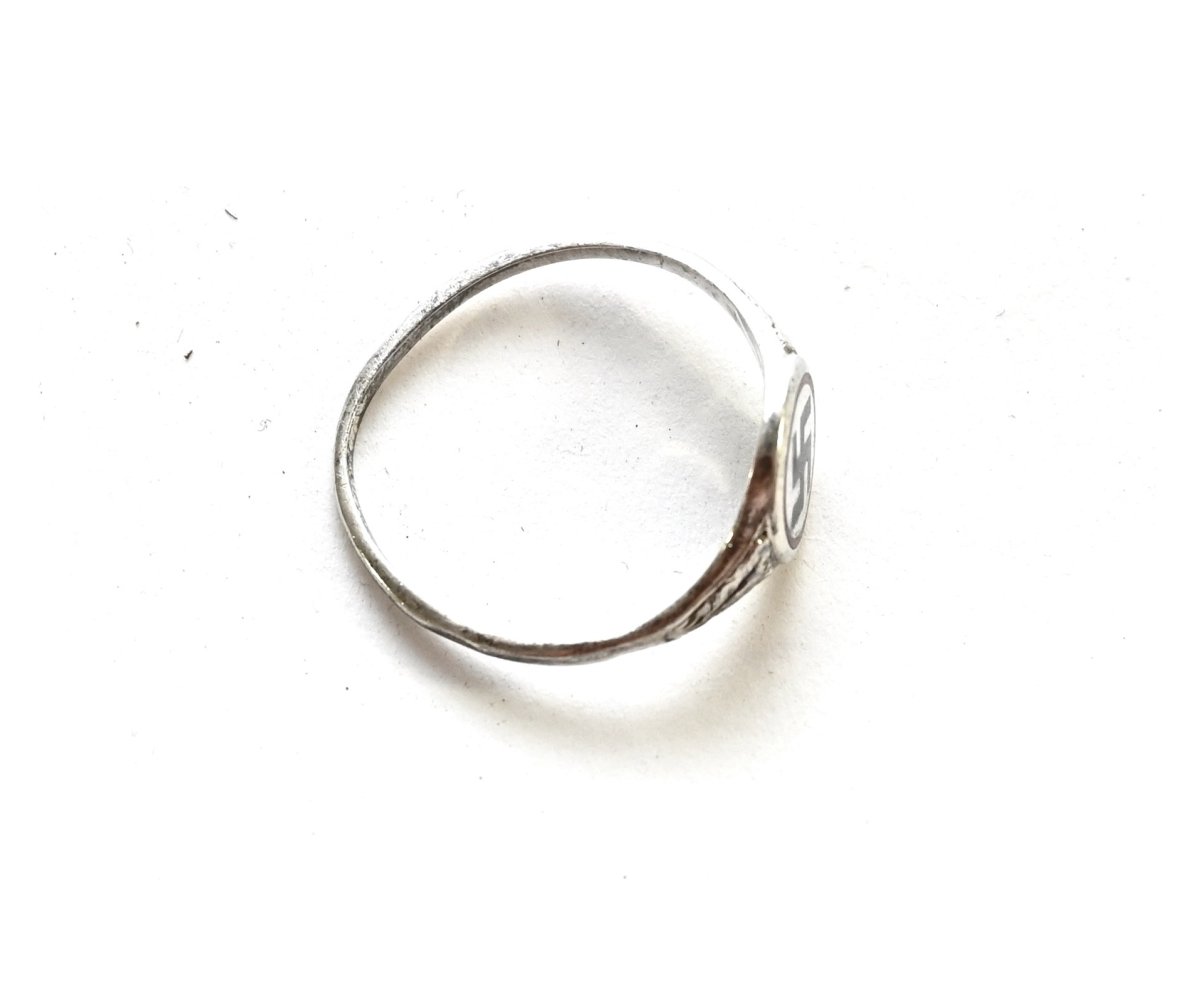 NSDAP Silver Sympathizer ring ('835') — image 4
