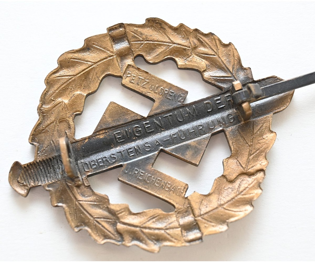 SA sportabzeichen in Bronze (Petz & Lorenz) — image 3
