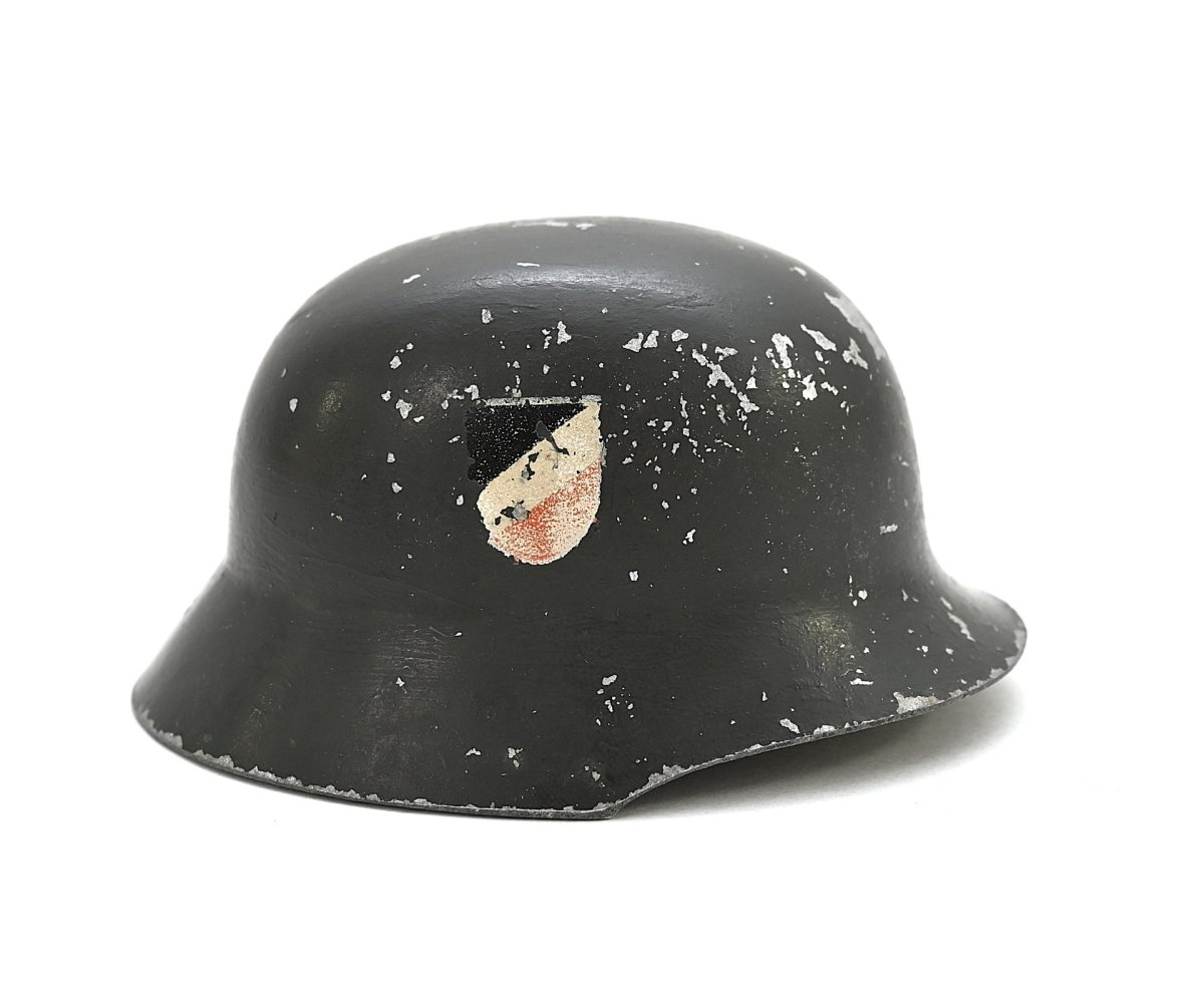 Wehrmacht Double Decal Minature Wedding Helmet — image 3