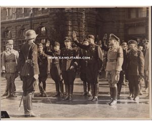 Large 'Italians at the Reichsparteitag' Press Photo
