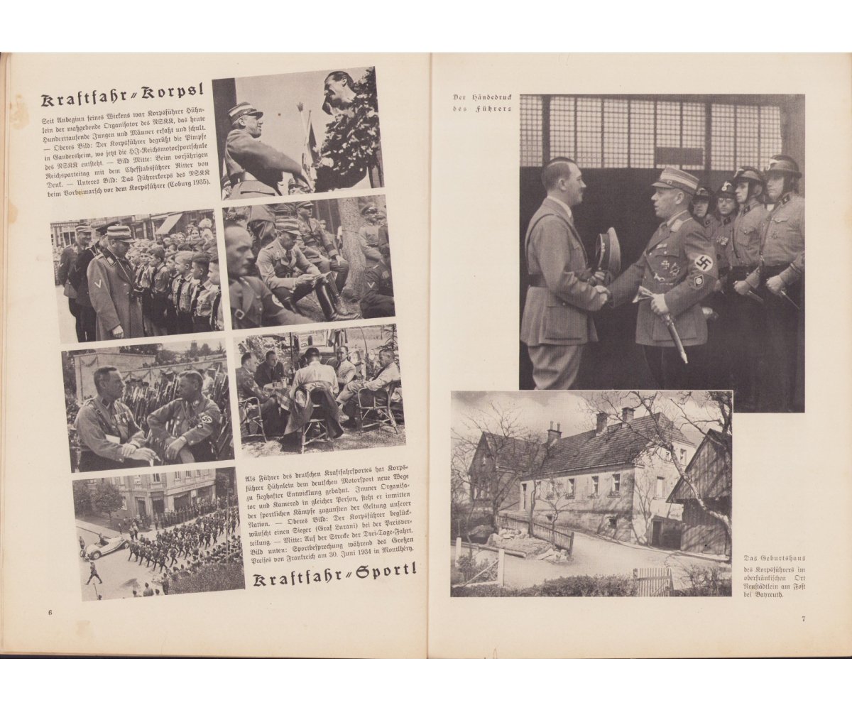 Deutsche Kraftfahrt N.S.K.K. Magazine Sept.1936 — image 5