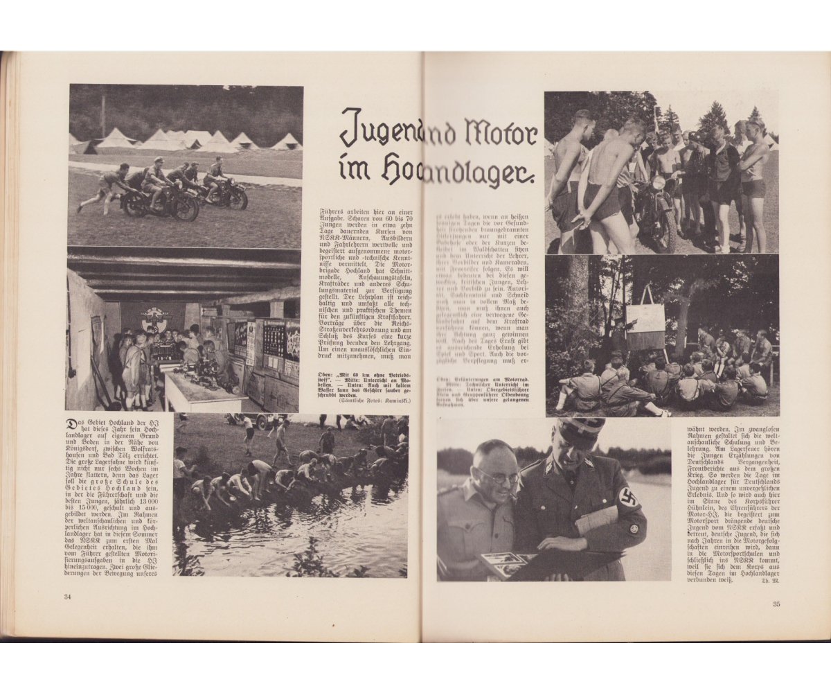 Deutsche Kraftfahrt N.S.K.K. Magazine Sept.1936 — image 8