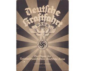 Deutsche Kraftfahrt N.S.K.K. Magazine Sept.1936