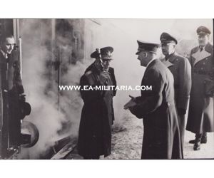 General Antonescu & A.Hitler Press Photo