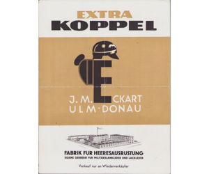 Rare 'Extra Koppel' Sales Folder
