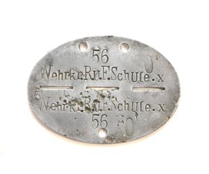 Rare Wehrkr. R.u.F.Schule X EKM (POW)