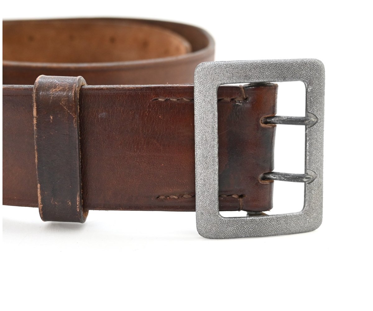 Brown Leather Officer's Belt (Kernstück Fabr. No.6) — image 2