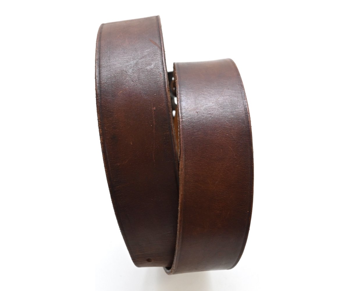Brown Leather Officer's Belt (Kernstück Fabr. No.6) — image 3