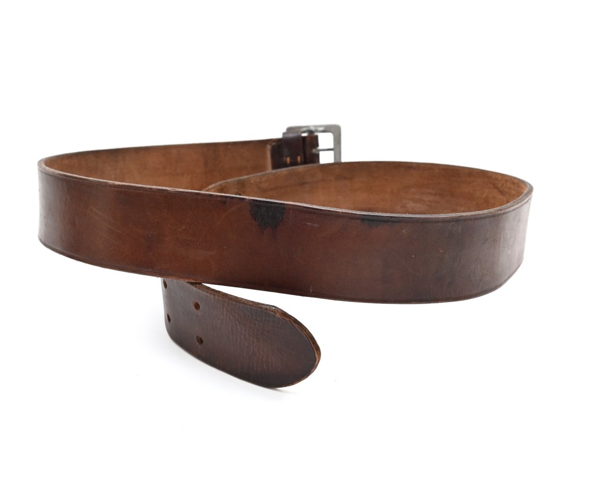 Brown Leather Officer's Belt (Kernstück Fabr. No.6) — image 4
