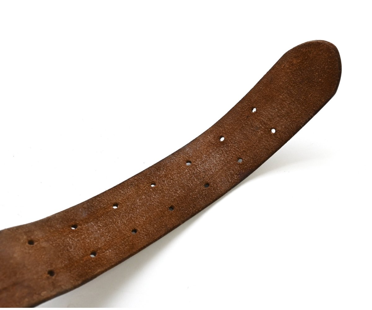 Brown Leather Officer's Belt (Kernstück Fabr. No.6) — image 7
