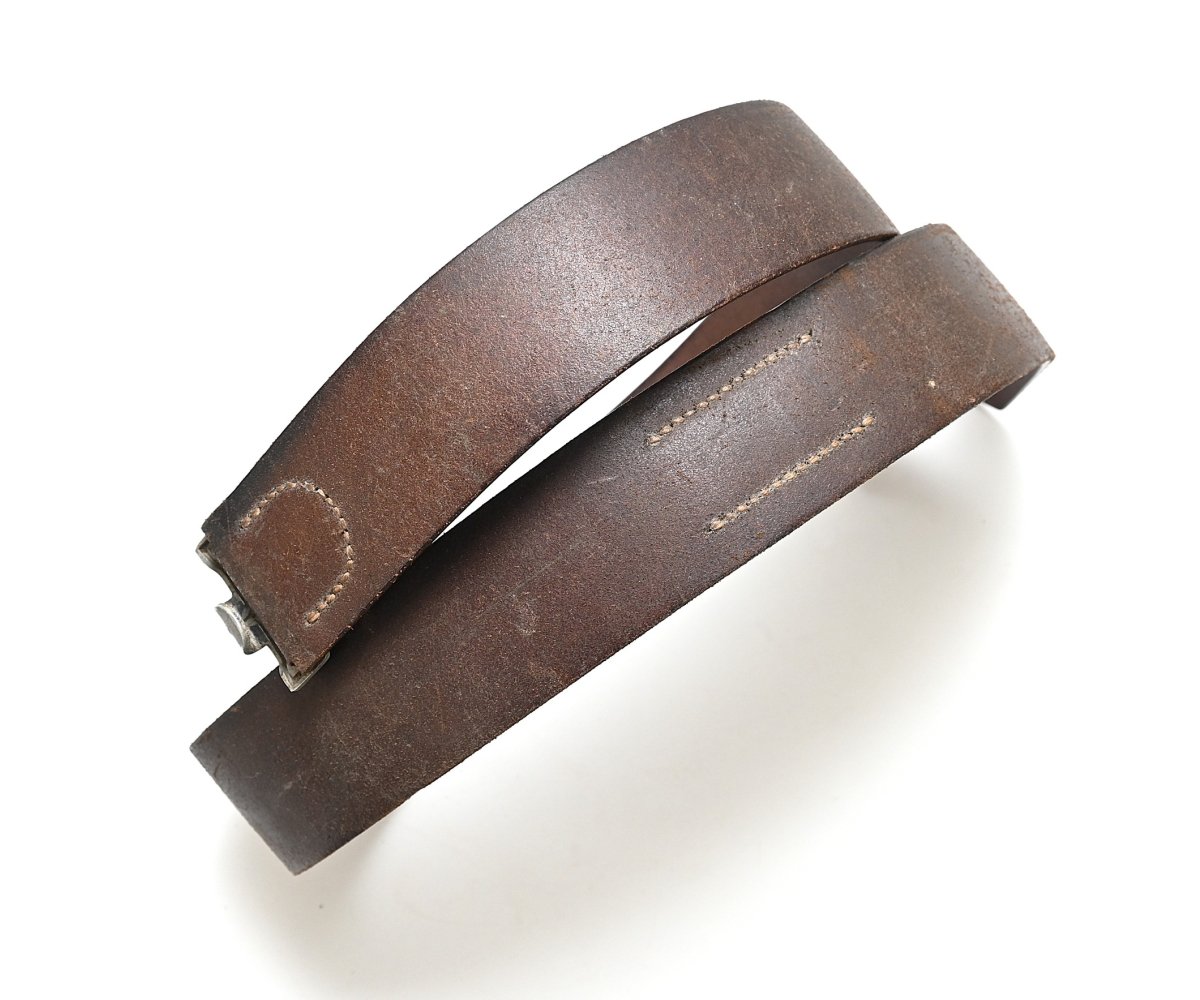 Brown Leather Equipment Belt 1938 — image 2