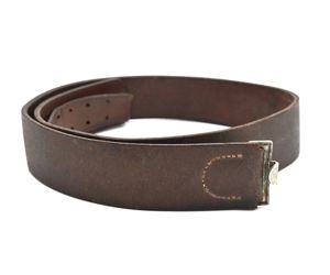 Brown Leather Equipment Belt 1938