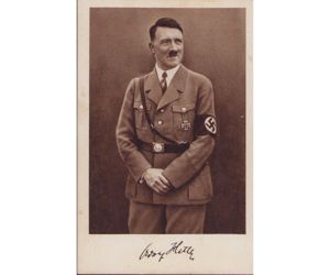 A.Hitler Propaganda Postcard