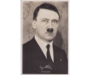 Adolf Hitler Reichskanzler Postcard