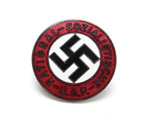 Early NSDAP Parteiabzeichen (Ges.Gesch.)