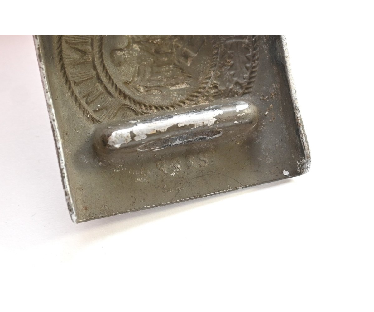 Wehrmacht 'Feldgrau' Tabbed Buckle (R.S.&.S.1938) — image 9