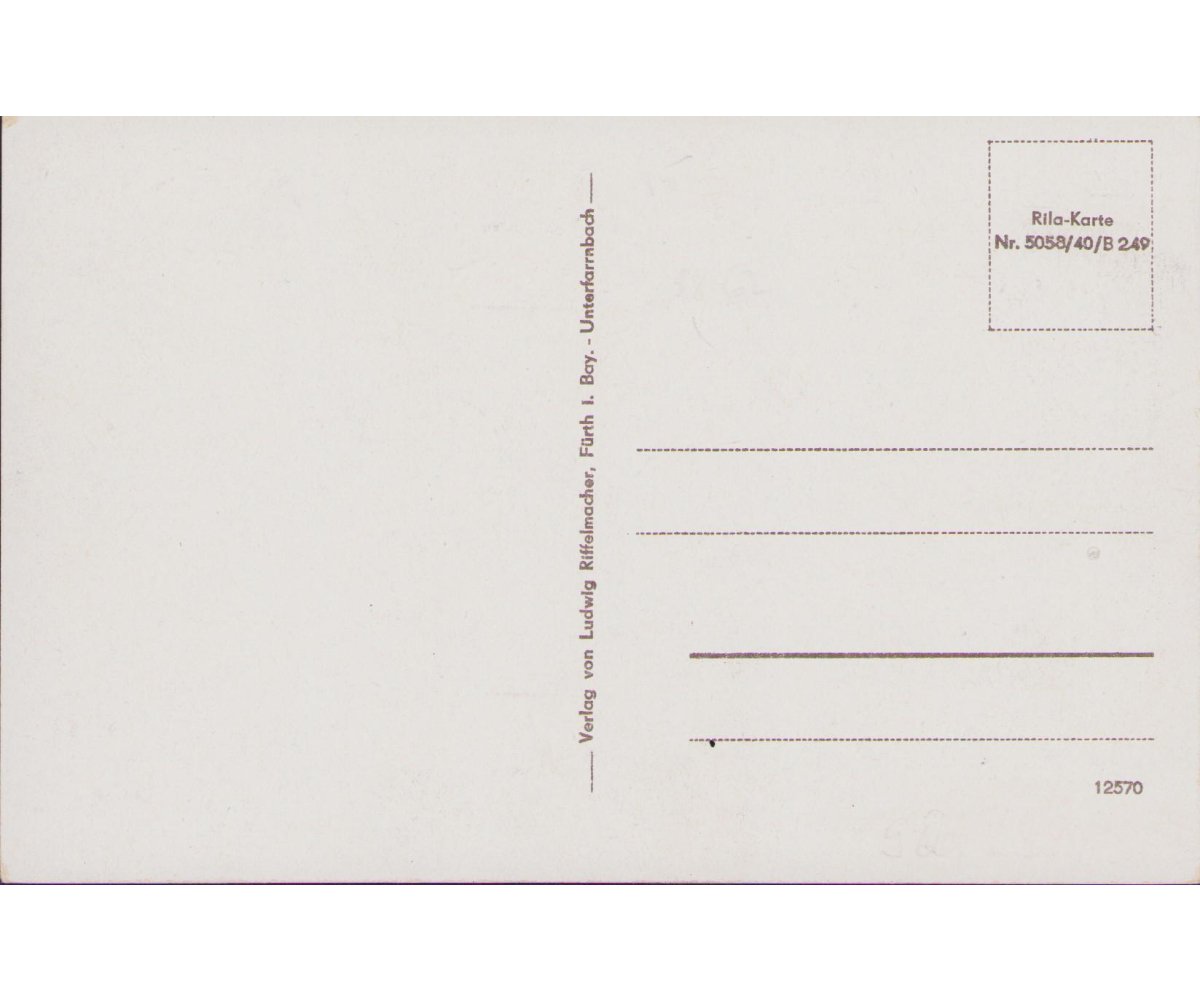 Nürnberg Hoheitszeichen Postcard — image 2