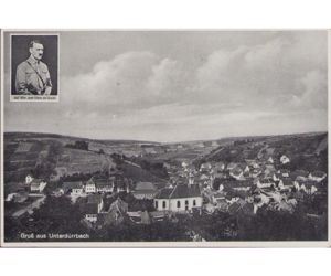 'Gruss aus Unterdürrbach' Postcard