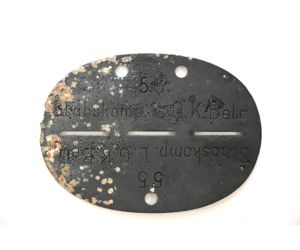 Rare Stabskomp. L.G.K. Belgium EKM