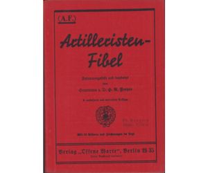 Artilleristenfibel (Instruction booklet)