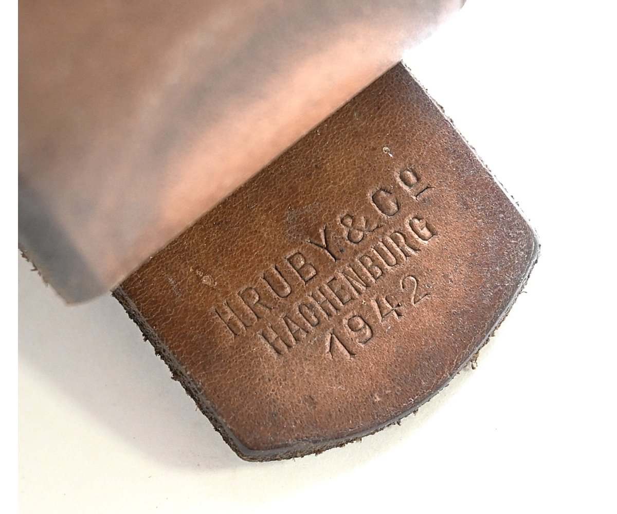 Black Leather (LW) Equipment Belt 1942 — image 5