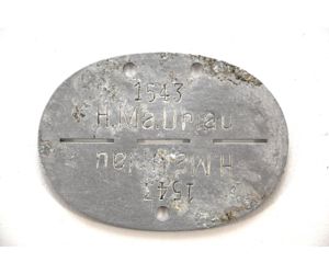 H.Ma. Urlau Erkennungsmarke