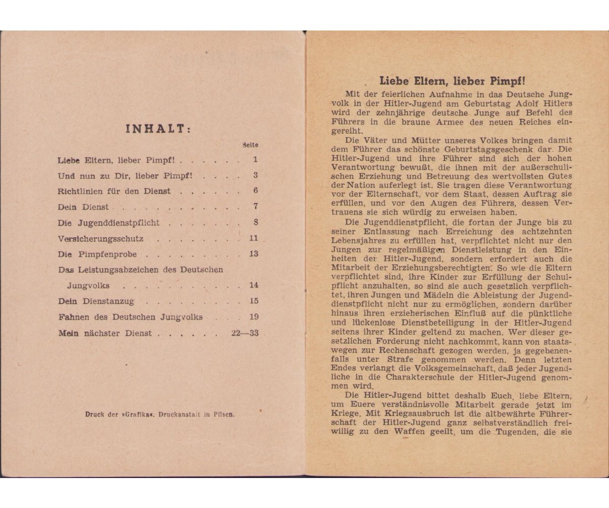 Pimpf dein Dienst im Deutschen Jungvolk Booklet — image 2